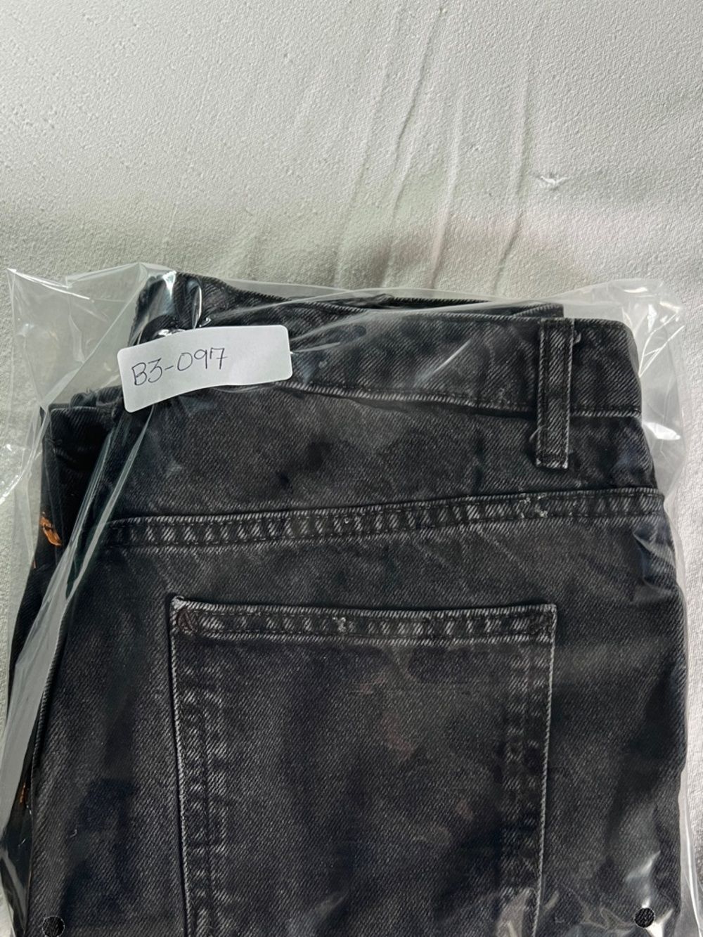 We the Free Black Distressed Jeans Free People Size 29 - Picture 12 of 12